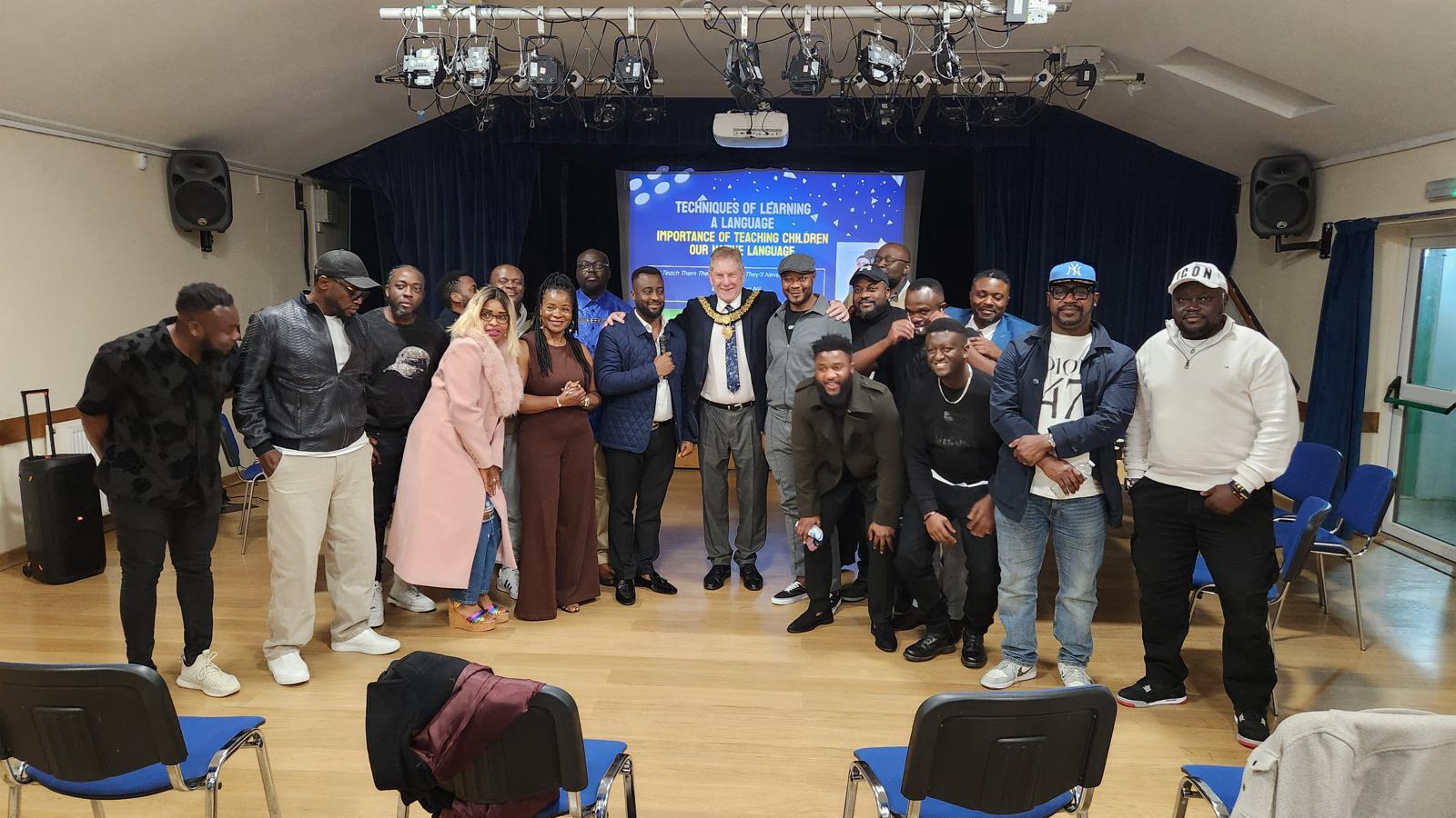 With the Mayor of Derby at the 2024 Community Empowerment Day